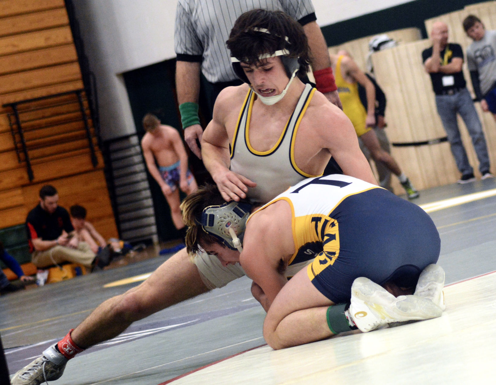 Wrestlers compete in Haines Tournament Finals